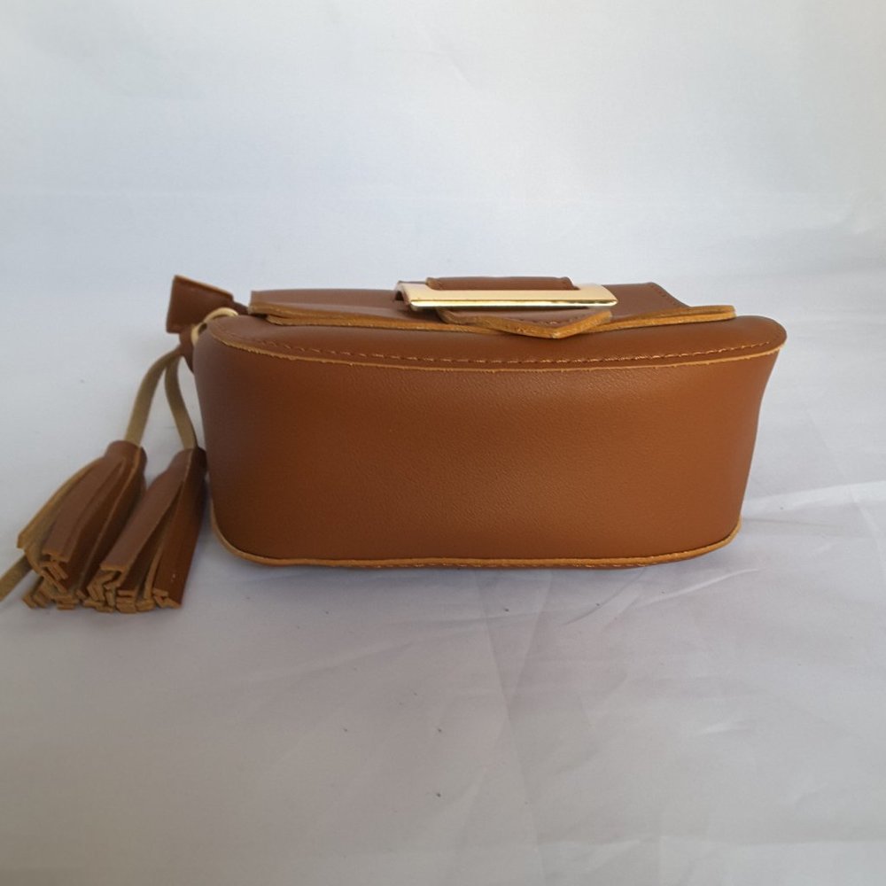 FAUX LEATHER CROSSBODY PURSE - Picture 4 of 5